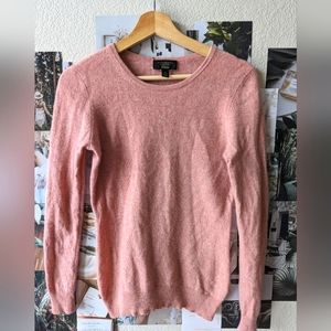 Blush cashmere sweater